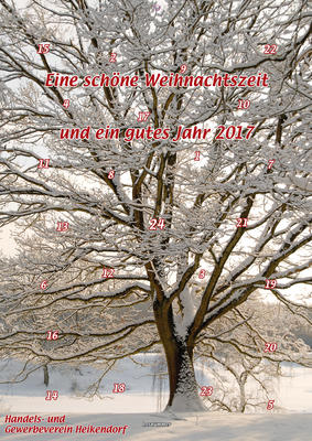 Bild vergr&ouml;&szlig;ern: Heikendorfer HGV-Adventskalender