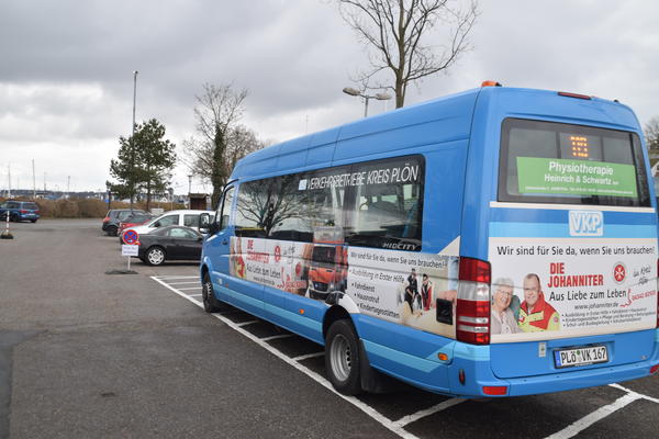 Bild vergr&ouml;&szlig;ern: Ein Midi-Bus der VKP war seit dem 26. März  2018 auf der Amtsbuslinie 119 Heikendorf-Schönkirchen-Mönkeberg unterwegs.
