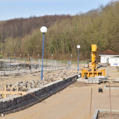 Bild vergr&ouml;&szlig;ern: Heikendorfs Uferweg-Promenade wird nach Abschluss der Bauarbeiten das neue Schmuckstück am Strand.