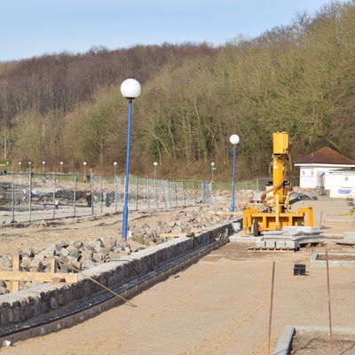 Heikendorfs Uferweg-Promenade wird nach Abschluss der Bauarbeiten das neue Schmuckstck am Strand.  