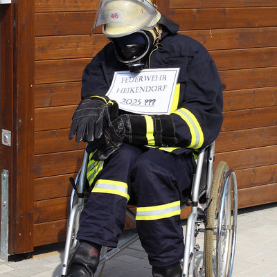 Bild vergr&ouml;&szlig;ern: Geht die Feuerwehr angesichts des demografischen Wandels personell schon bald am Stock?