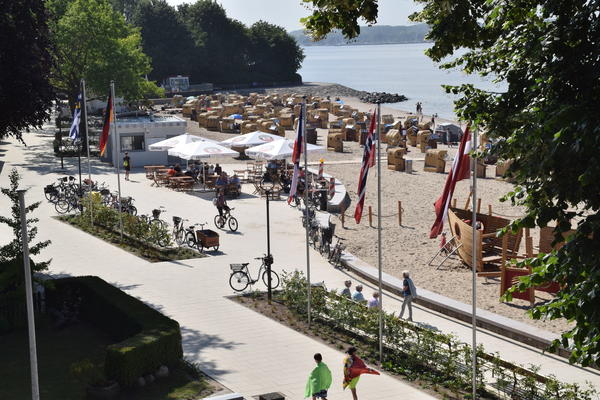Bild vergr&ouml;&szlig;ern: Heikendorfs neues Schmuckstück am Strand