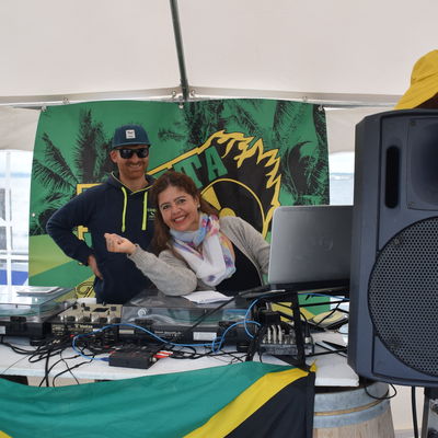 Kiel Karibik Hotta Music Sound mit DJ Claas auf dem Fiestasteg