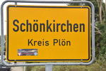 Bild vergr&ouml;&szlig;ern: Schönkirchen Ortsschild