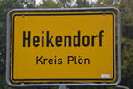 Bild vergr&ouml;&szlig;ern: Heikendorf Ortsschild