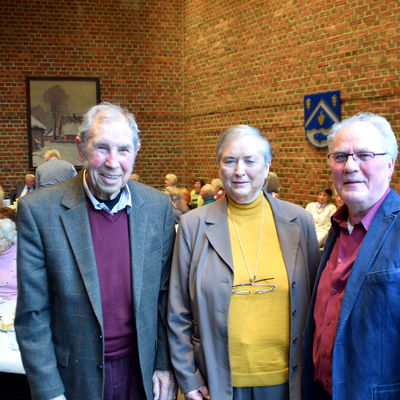Der aktuelle Seniorenbeirats-Vorsitzende Klaus Sydow (rechts) hier zusammen mit seinen Vorgängern Ulrich Steingräber und Karla Franke. 