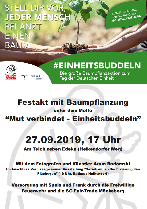 Bild vergr&ouml;&szlig;ern: Einheitsbuddeln 2019 Mönkeberg