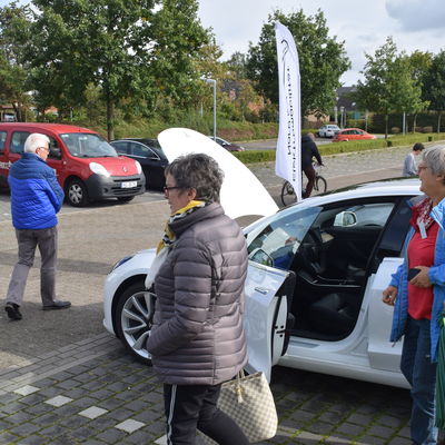Bild vergr&ouml;&szlig;ern: Private Elektrofahrzeuge vom Verein Elektromobilität Nord