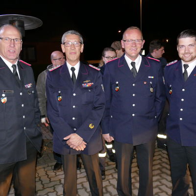 Bild vergr&ouml;&szlig;ern: Von links: Bernd Sievers, Frank Otto, Mario Mordhorst und Moritz Otto.