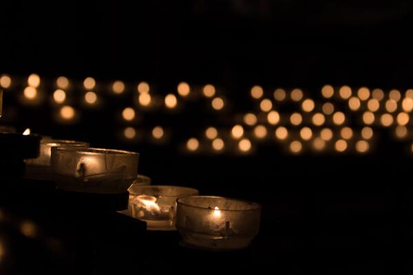Kerzenlicht - Gedenken