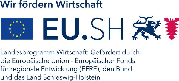 Logo EU-Förderung durch das Land SH