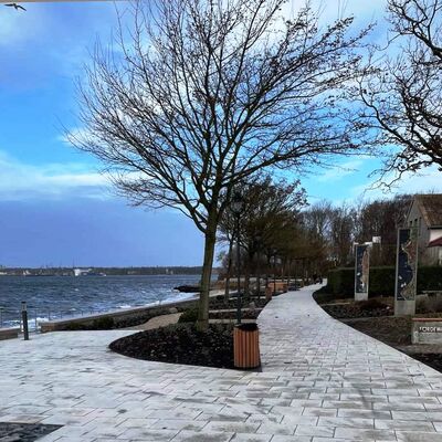 Bild vergr&ouml;&szlig;ern: Promenade Schröderstrand Ende November 2021 frei gegeben.