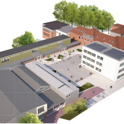 Bild vergr&ouml;&szlig;ern: Schulneubau Schönkirchen