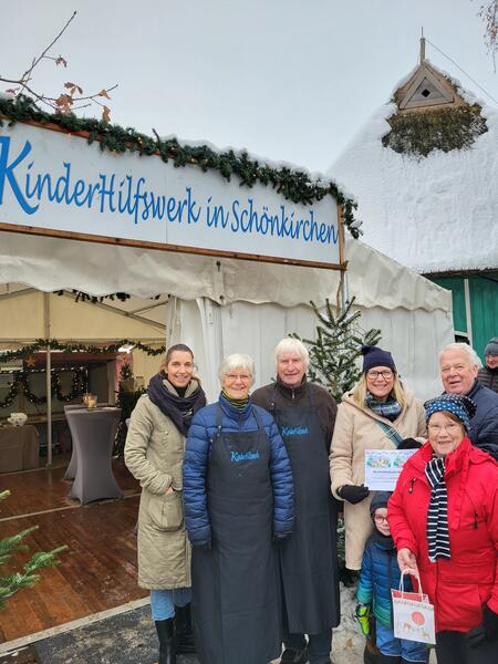 Bild vergr&ouml;&szlig;ern: Kinderhilfswerk Schönkirchen Weihnachtsmarkt 2023