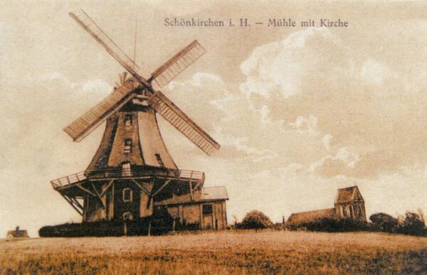 11 - Die Holländer Galerie Mühle im Jahre1868 noch voll funktionsfähig