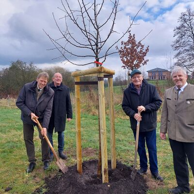 Bild vergr&ouml;&szlig;ern: Gilde Neuheikendorf (Detlef Meyer, Jürgen Krohn, Volker Buhrmann und Jens Petereit.