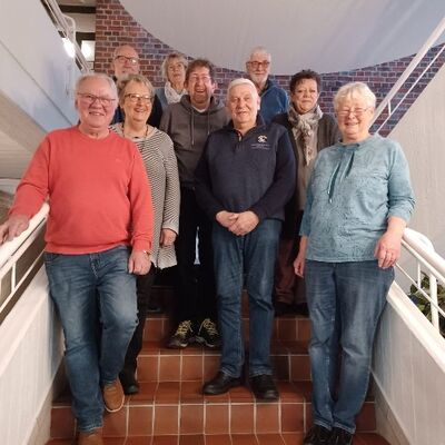 Bild vergr&ouml;&szlig;ern: Die derzeitigen Akteure des Seniorenbeirats Heikendorf.