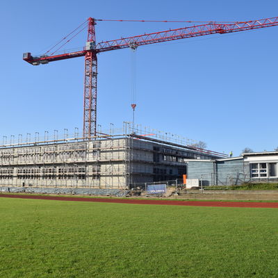 Bild vergr&ouml;&szlig;ern: Schulneubau Heikendorf  Dezember 2017