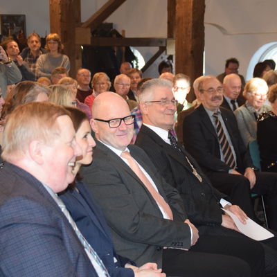 Bild vergr&ouml;&szlig;ern: Blick in die Zuhörereihen beim Schönkirchener Neujahrsempfang