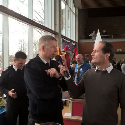 Bild vergr&ouml;&szlig;ern: Interview mit Altheikendorfs Ortswehrführer Jörg Taube