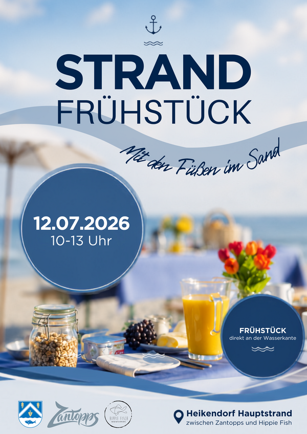 Strandfrühstück 2026 Heikendorf
