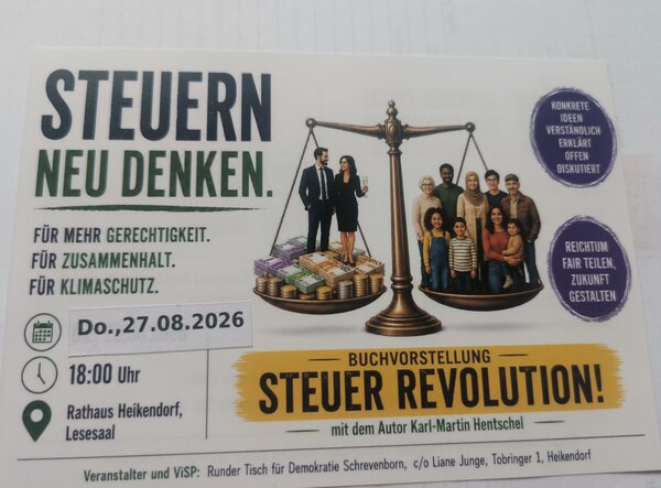 Buchvorstellung Steuer Hentschel 2026
