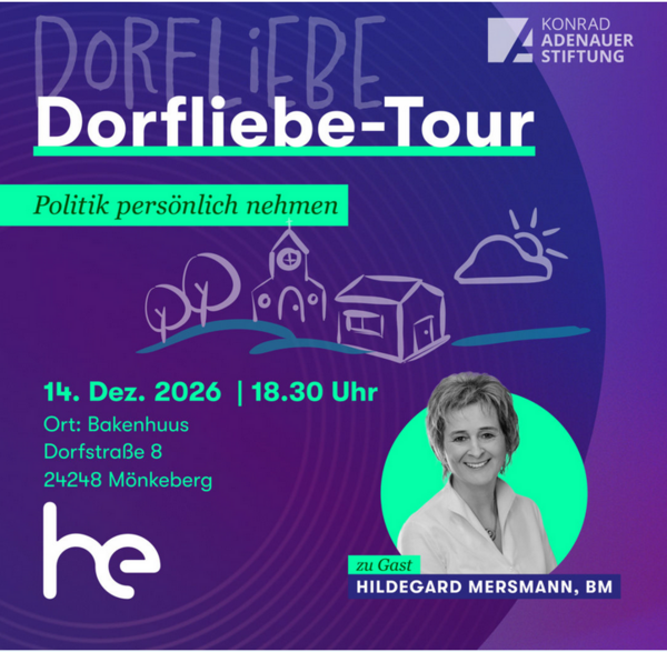 Bild vergr&ouml;&szlig;ern: Dorfliebe Tour 2026 Mönkeberg