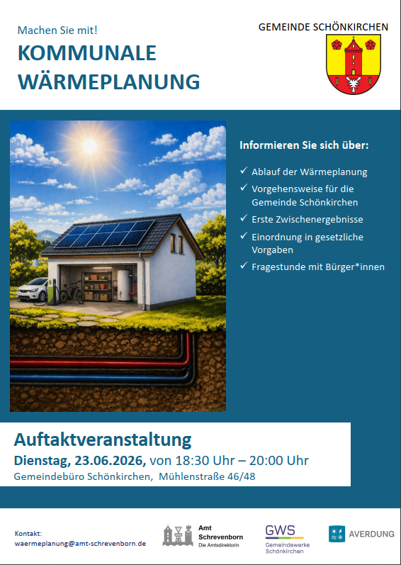 Kommunale Wärmeplanung Infoabend Schönkirchen