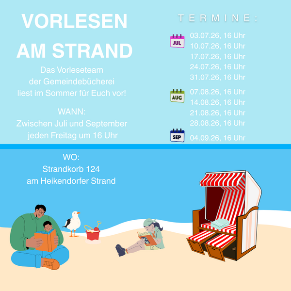 Termine Strandlesungen 2026